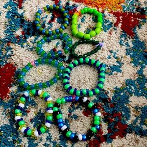 Bead bracelets hand made